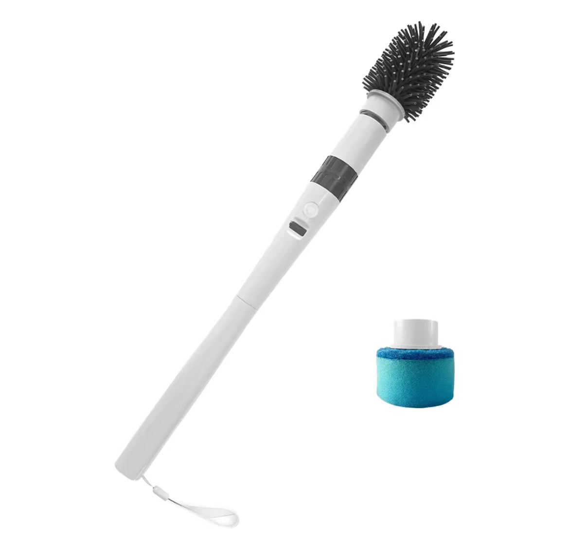 Electric bathroom broom