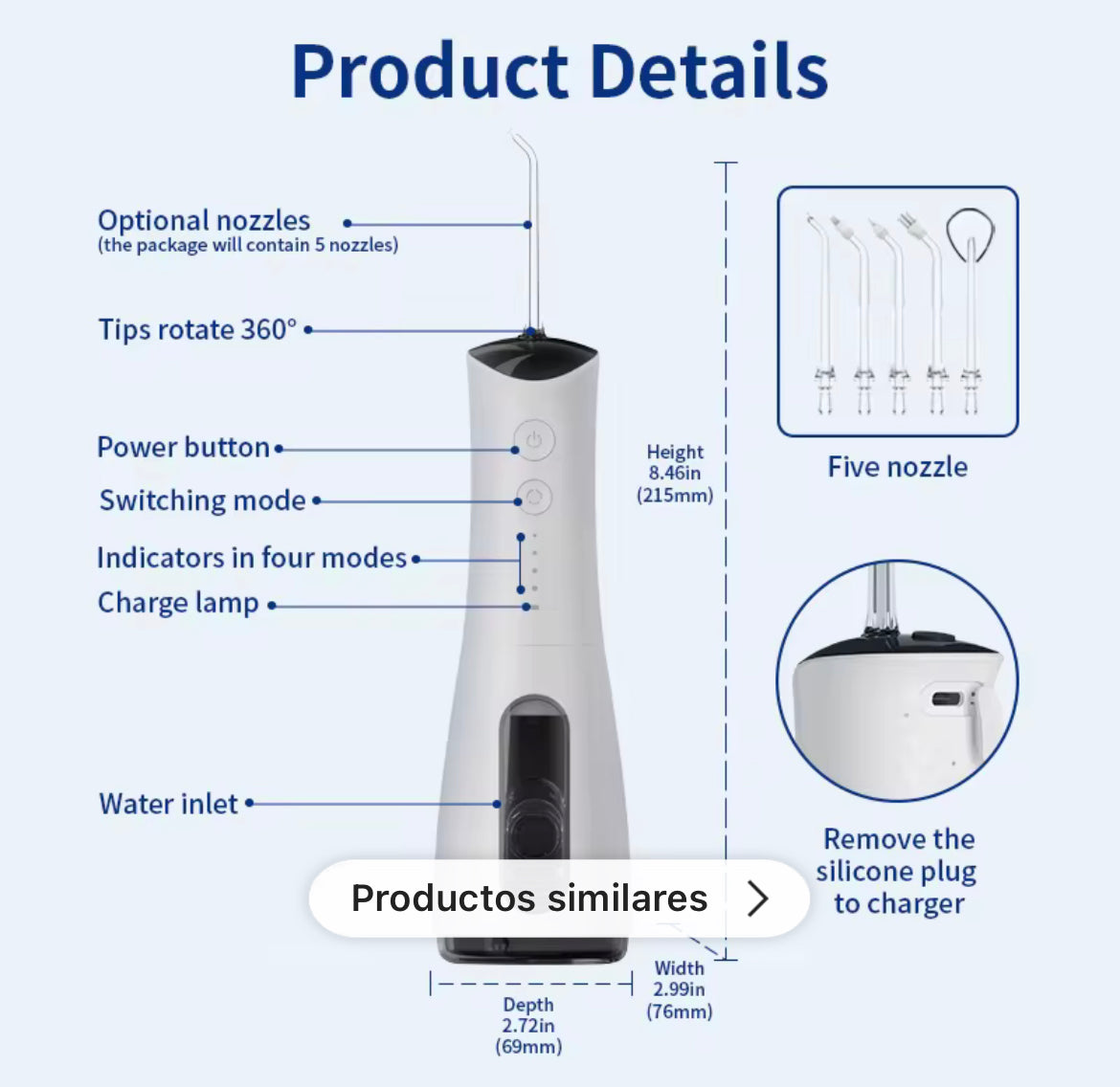 Oral irrigator